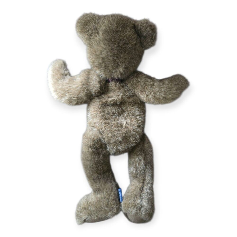 VINTAGE Boyd's Bear J.B.Bean Series 1985-95 Jointed Plush Brown Bear Bartholemew - Picture 3 of 6